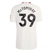Echipament fotbal Manchester United Scott McTominay #39 Tricou Treilea 2023-24 maneca scurta